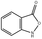 2,1-ベンゾイソオキサゾール-3(1H)-オン 化学構造式
