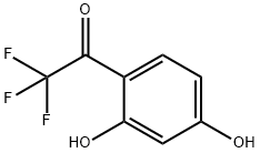 Ethanone, 1-(2,4-dihydroxyphenyl)-2,2,2-trifluoro- (9CI) Struktur