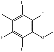 2,3,5,6-TETRAFLUORO-4-METHYLANISOLE Structure