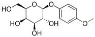 4-METHOXYPHENYL BETA-D-GALACTOPYRANOSIDE Struktur