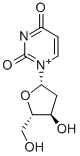 2'-デオキシ-L-ウリジン 化学構造式
