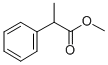 (S)-α-メチルベンゼン酢酸メチル 化学構造式