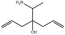 4-(1-AMINO-ETHYL)-HEPTA-1,6-DIEN-4-OL Structure