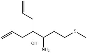 4-(1-AMINO-3-METHYLSULFANYL-PROPYL)-HEPTA-1,6-DIEN-4-OL Structure