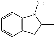 2-Methylindolin-1-amine Struktur
