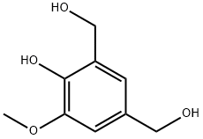5-methoxy-m-xylene-4,alpha,alpha'-triol Struktur