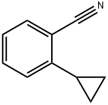 2-环丙基苯甲腈 结构式