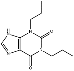 1,3-dipropylxanthine 结构式