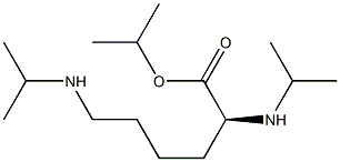 N2,N6-Diisopropyl-L-lysine isopropyl ester Structure