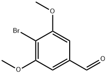 4-BROMO-3,5-DIMETHOXYBENZALDEHYDE Structure