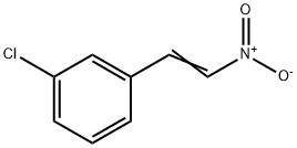 1-(3-Chlorophenyl)-2-nitroethene Struktur