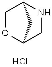 (1S,4S)-2-OXA-5-AZABICYCLO[2.2.1]HEPTANE HCL Structure