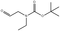N-Boc-(ethylamino)acetaldehyde Structure