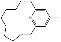 14-methyl-16-azabicyclo[10.3.1]hexadeca-1(16),12,14-triene Structure