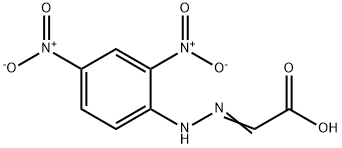 glyoxylate 2,4-dinitrophenylhydrazone Struktur