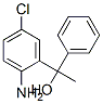 2-amino-5-chloro-alpha-methylbenzhydryl alcohol Struktur