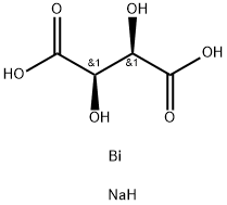 BISMUTH SODIUM TARTRATE Structure