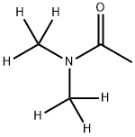 N,N-ジメチル-D6-アセトアミド 化学構造式