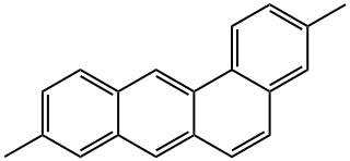 3,9-DIMETHYLBENZ[A]ANTHRACENE, 316-51-8, 结构式