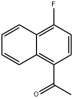 4-FLUORO-1-ACETONAPHTHONE Struktur