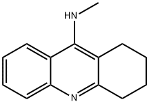9-amino-10-methyl-1,2,3,4-tetrahydroacridine Struktur