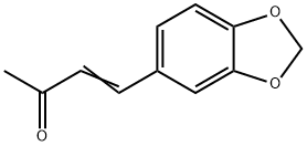 3,4-(亚甲二氧基)苯亚甲基丙酮, 3160-37-0, 结构式
