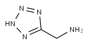5-氨基甲基四唑, 31602-63-8, 结构式