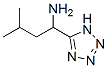 1H-Tetrazole-5-methanamine,  -alpha--(2-methylpropyl)-  (9CI) Structure
