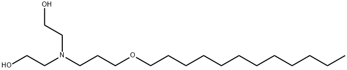 2,2'-[[3-(dodecyloxy)propyl]imino]bisethanol Structure