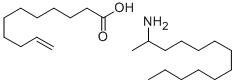 undec-10-enoic acid, compound with 2-tridecylamine (1:1) Struktur