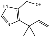 1H-Imidazole-5-methanol,  4-(1,1-dimethyl-2-propen-1-yl)- Structure