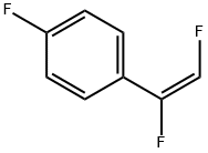 Benzene, 1-[(1E)-1,2-difluoroethenyl]-4-fluoro- (9CI) Struktur