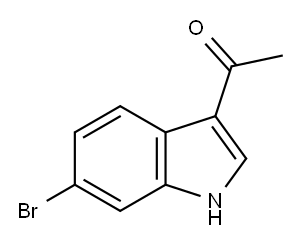 3-Acetyl-6-bromoindole Struktur