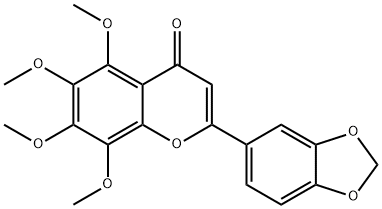 Linderoflavone B,3162-42-3,结构式