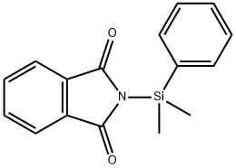 N-(Dimethylphenylsilyl)phthalimide 结构式