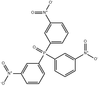トリス(3-ニトロフェニル)ホスフィンオキシド 化学構造式