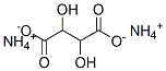 Ammonium L-tartrate Structure