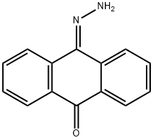 9,10-ジヒドロ-9-ヒドラゾノアントラセン-10-オン 化学構造式