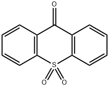 9H-チオキサンテン-9-オン10,10-ジオキシド 化学構造式