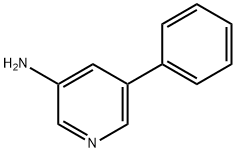 5-PHENYL-PYRIDIN-3-YLAMINE Struktur