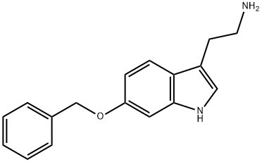 3-(2-AMINOETHYL)-6-BENZYLOXYINDOLE, 31677-74-4, 结构式
