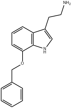 7-BENZYLOXYTRYPTAMINE Struktur