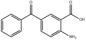 2-Amino-5-benzoylbenzoic acid Structure