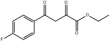 ethyl 4-(4-fluorophenyl)-2,4-dioxobutanoate Struktur