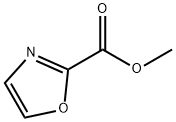 オキサゾール-2-カルボン酸メチル 化学構造式