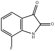 7-氟吲哚满二酮, 317-20-4, 结构式