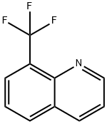 8-三氟甲基喹啉, 317-57-7, 结构式