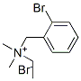 2-Bromobenzyl-N-ethyldimethylammonium bromide Struktur
