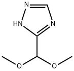 5-(Dimethoxymethyl)-1H-1,2,4-triazole Struktur