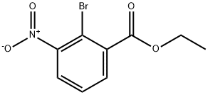 2-溴-3-硝基苯甲酸乙酯,31706-23-7,结构式